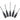 Klein 85446BLK Blackout Screwdriver Set, 6-Piece