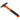 Klein H80820 Straight-Claw Hammer, 20 oz, 13"