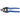 Klein Tools 63016 Heavy-Duty Cable Shears, Blue, 7 1/2"es