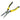 Klein Tools J203-8 Pliers, Long Nose Side-Cutters, 8"