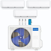 MRCOOL DIY 30,000 BTU 3-Zone Mini Split Air Conditioner & Heat Pump – 4th Gen DIY System