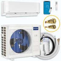MRCOOL DIY® 5th Gen E Star 24,000 BTU Single Zone Mini Split Complete System with 25ft. Line Set 230V, DIY-24-HP-WM-230D25-O