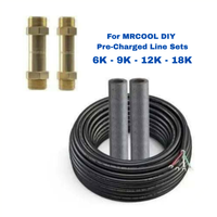DIY Couplers & Control Wire Only - FOR 6k - 9k - 12k - 18k Air Handlers