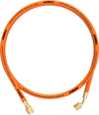 NAVAC NH5L - Refrigerant Hose Without Ball Valve, A2L, Reversed Thread, 5' Orange