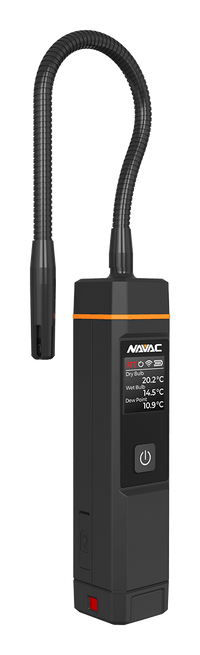 NAVAC NSH1 - Bluetooth Psychrometer w/ Digital Display