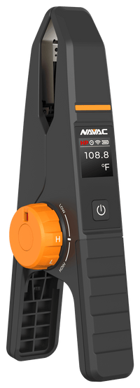 NAVAC NSTL - Large Bluetooth Temperature Clamp with Digital Display