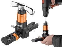 NAVAC NTF67D - Hand or Drill-Powered Flaring Tool