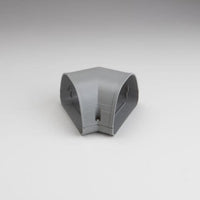 RectorSeal Fortress 4.5" 45° Flat Elbow – Gray LD122 Lineset Cover