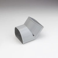 RectorSeal Fortress 4.5" 45° In Vertical Elbow – Gray LD122 Lineset Cover