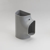 RectorSeal Fortress 4.5" Tee – Gray LD122 Lineset Cover