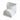 Rectorseal 84102 Line Set Cover System 90 Degree Elbow Plastic White